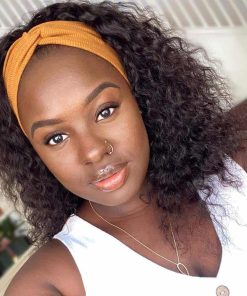 Pelucas de Cabello Humano Kinky Curly sin Encaje de 14