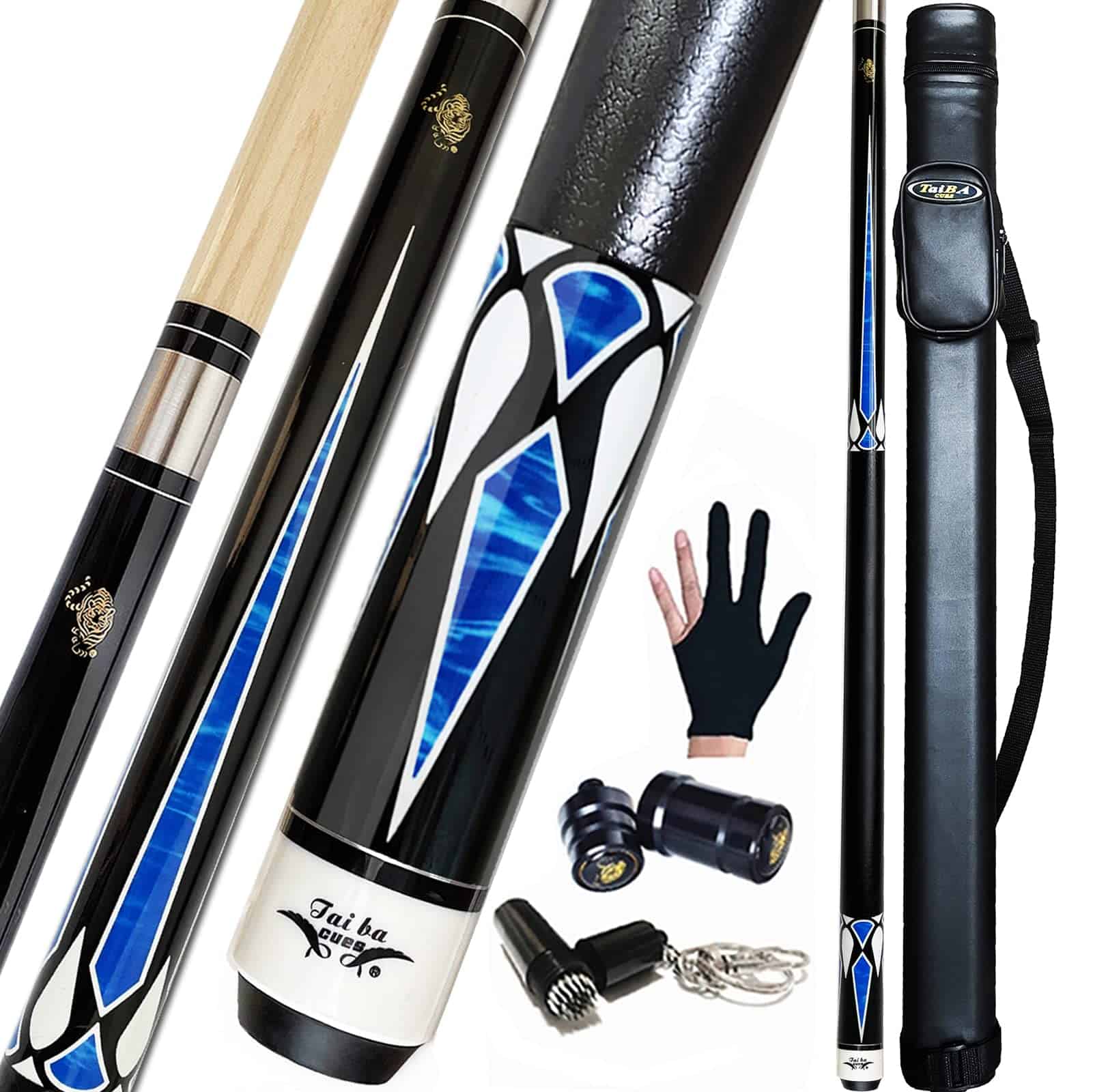 Tac Tai Ba de 2 piezas + Estuche rígido, Puntera de 13mm,