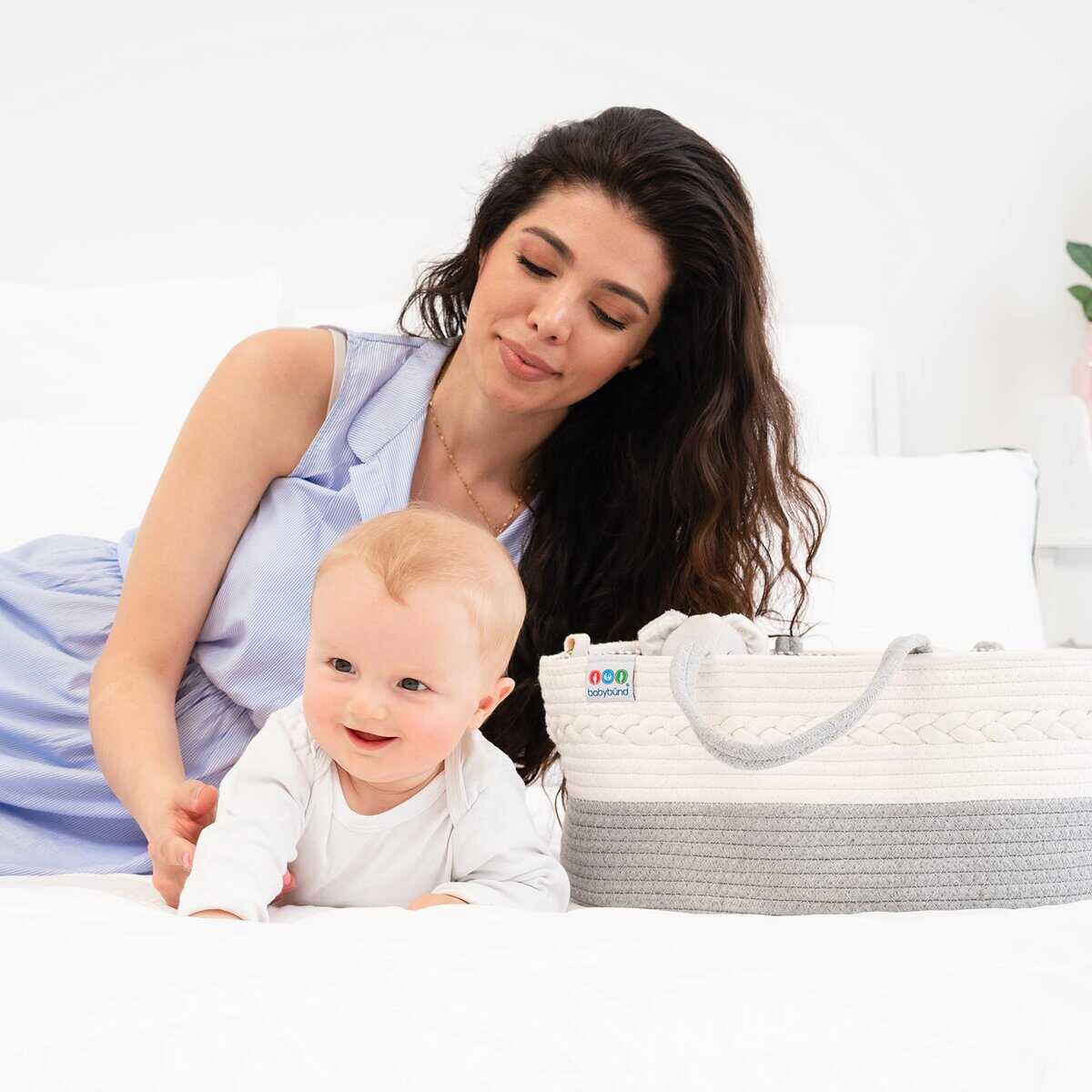 Organizador de Pañales para Bebés Extra Grande - Canasta - Imagen 7