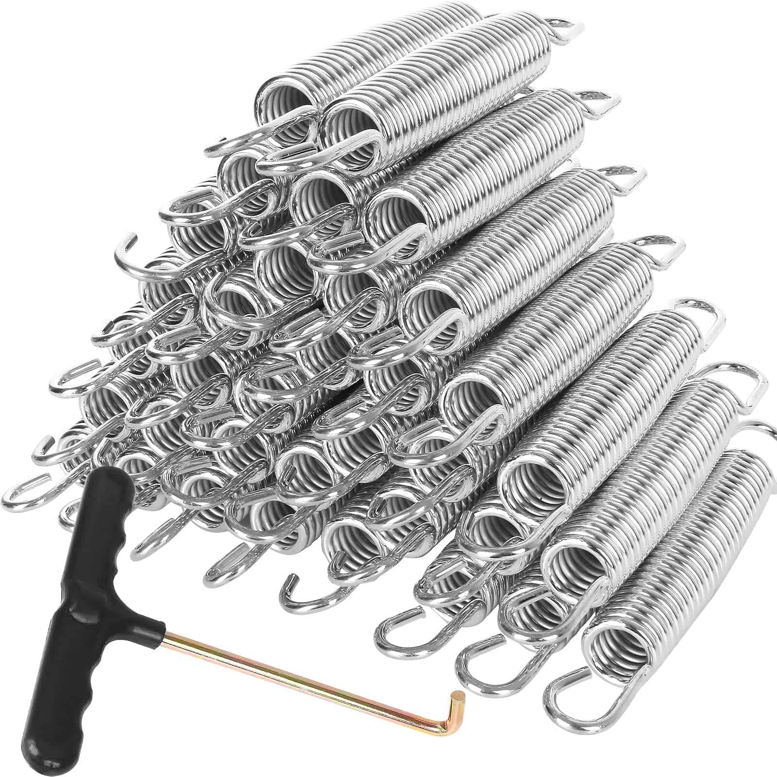 40Pcs 5-1/2� Resortes de Reemplazo para Trampolín, Resortes