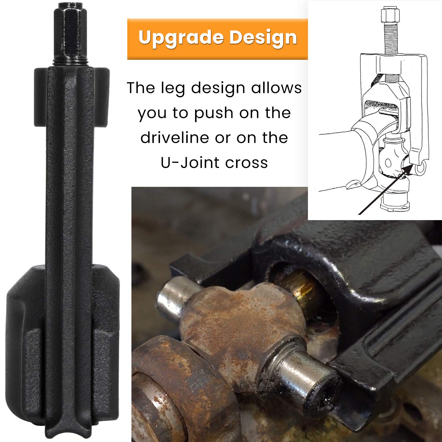 E-cowlboy 10105 Extractor de Universal Joint Pullers - Imagen 5