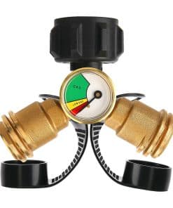 Adaptador Divisor de Tanque Dual de Propano Solimeta, Con