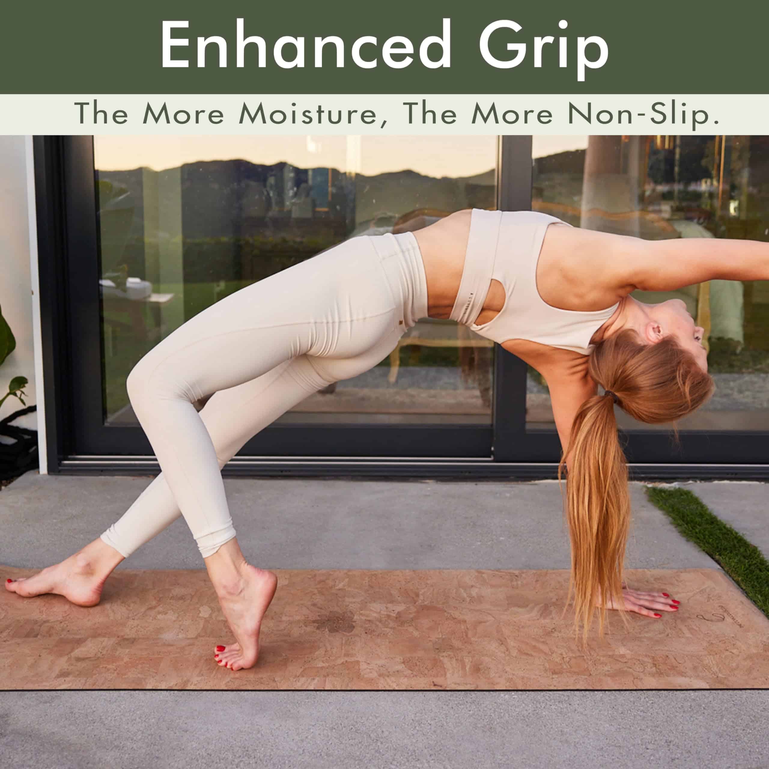 Tapete de Yoga de Corcho Ecológico Vegano CorkTec para - Imagen 4