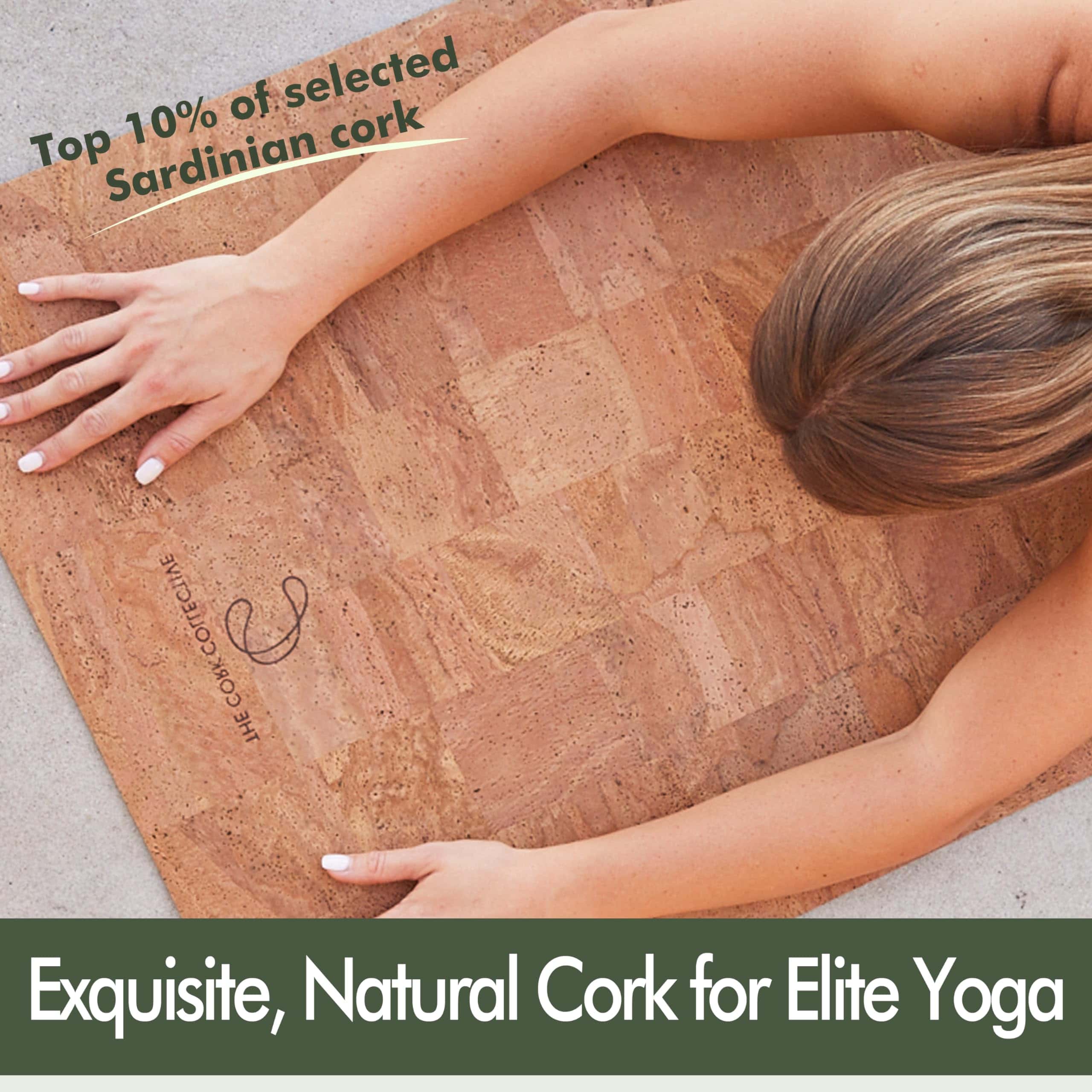 Tapete de Yoga de Corcho Ecológico Vegano CorkTec para - Imagen 3