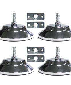 Juego de 4 patas para mesa de billar, niveladores
