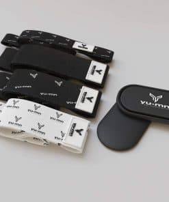 Yu-mn Juego de 4 Bandas de Resistencia de Tela y 1 Par de