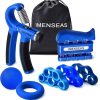 IMENSEAS Grip Strength Trainer 7 Pack Adjustable Hand