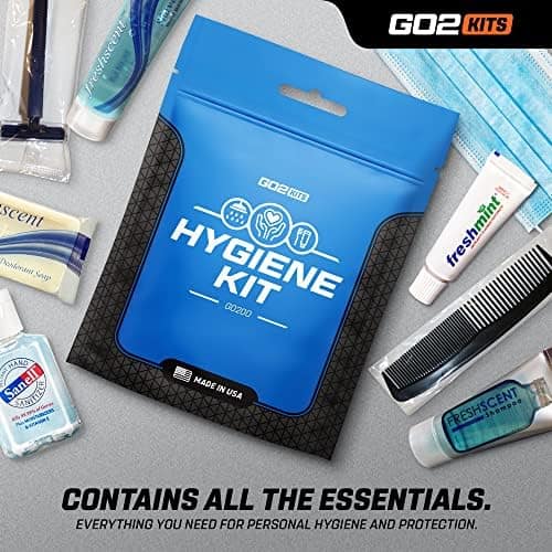 Kit de higiene y PPE Go2Kits Ultimate Travel Toiletry, Kit - Imagen 7