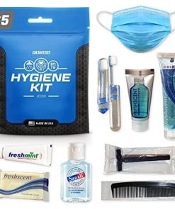 Kit de higiene y PPE Go2Kits Ultimate Travel Toiletry, Kit