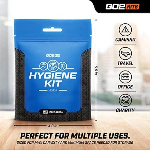 Kit de higiene y PPE Go2Kits Ultimate Travel Toiletry, Kit - Imagen 5