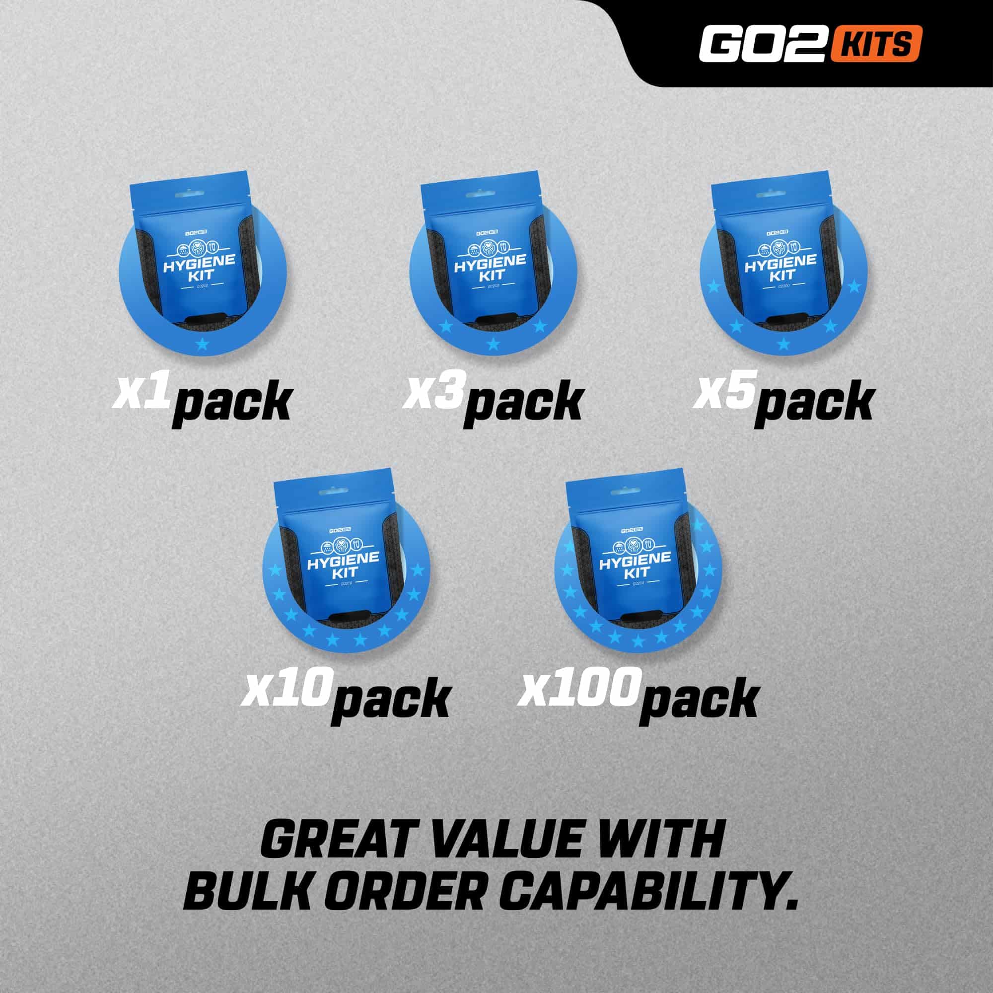 Kit de higiene y PPE Go2Kits Ultimate Travel Toiletry, Kit - Imagen 9