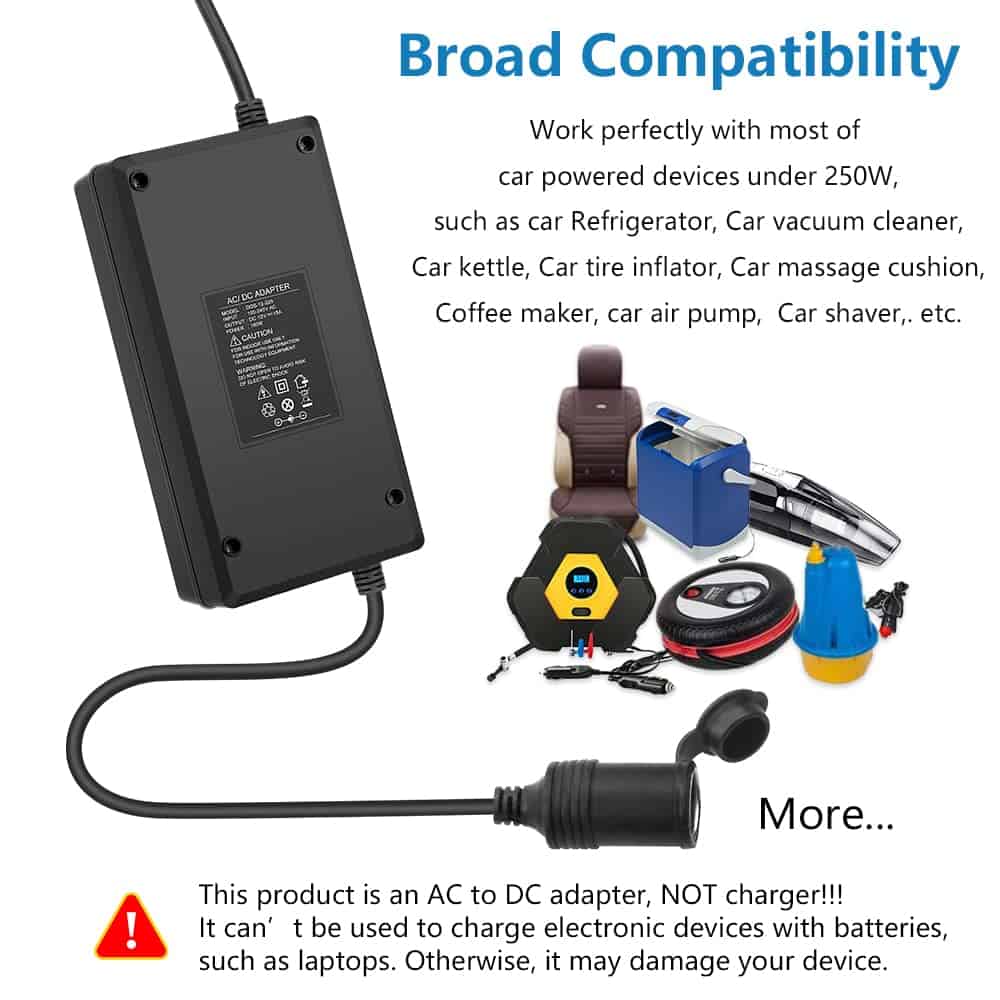 Convertidor de corriente SHNITPWR AC a DC 110V a 12V 180W - Imagen 6