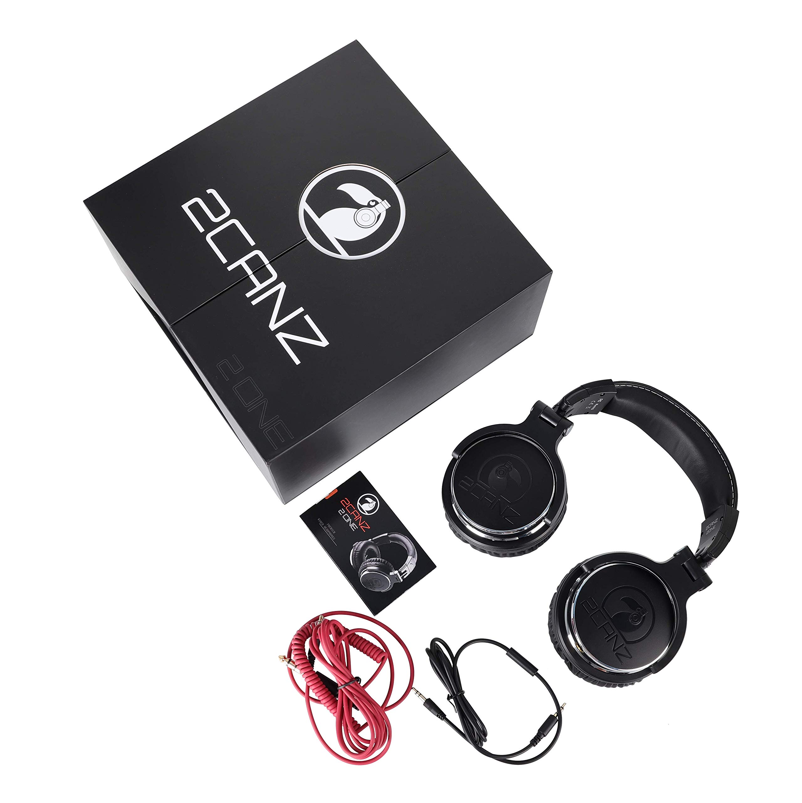 2CANZ Audífonos Profesionales de Diadema con Cable - - Imagen 7