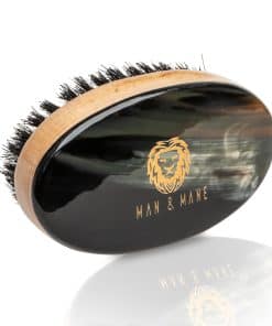 Cepillo de pelo para hombres de estilo militar hecho a mano