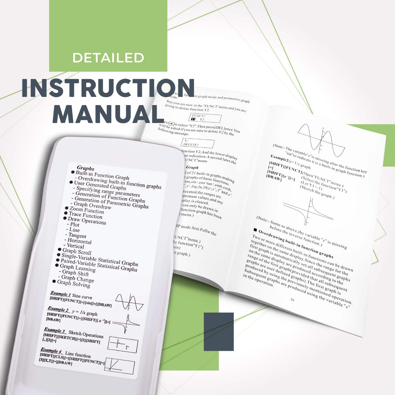 Calculadora Científica CATIGA CS229 con -Azul - Imagen 6