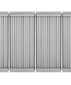 Conjunto de Parrilla de Cocina y Emisor Estampada de Acero