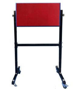 Tablero de Rebote de Tenis de Mesa con 8 Gomas Rojas,