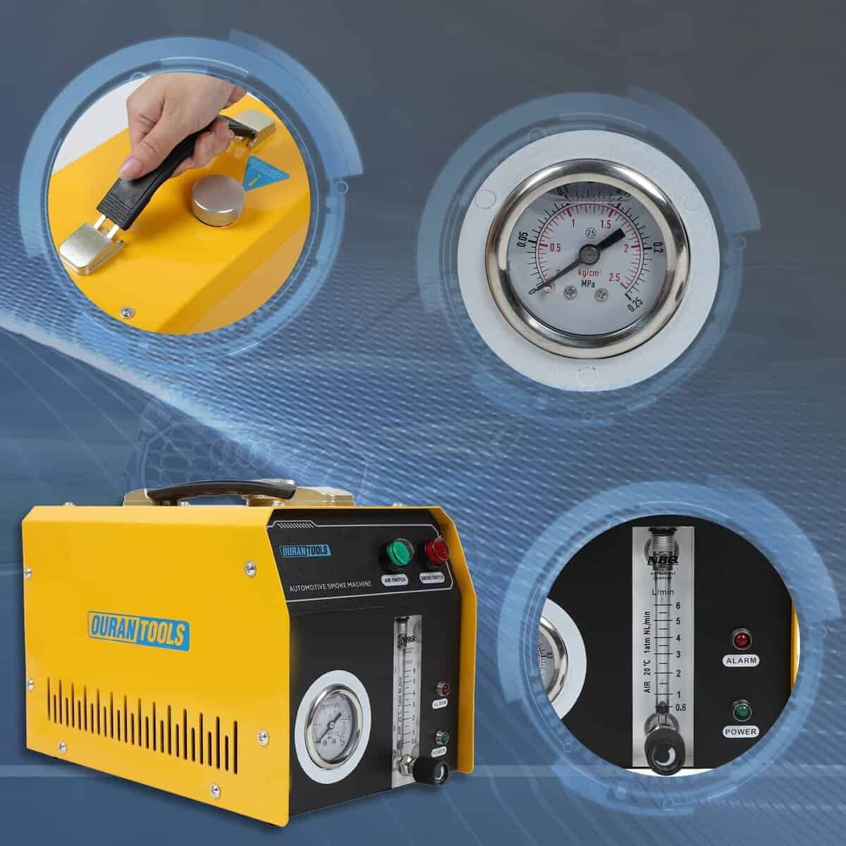 OURANTOOLS Detector de Fugas de Humo para Automóviles, - Imagen 6