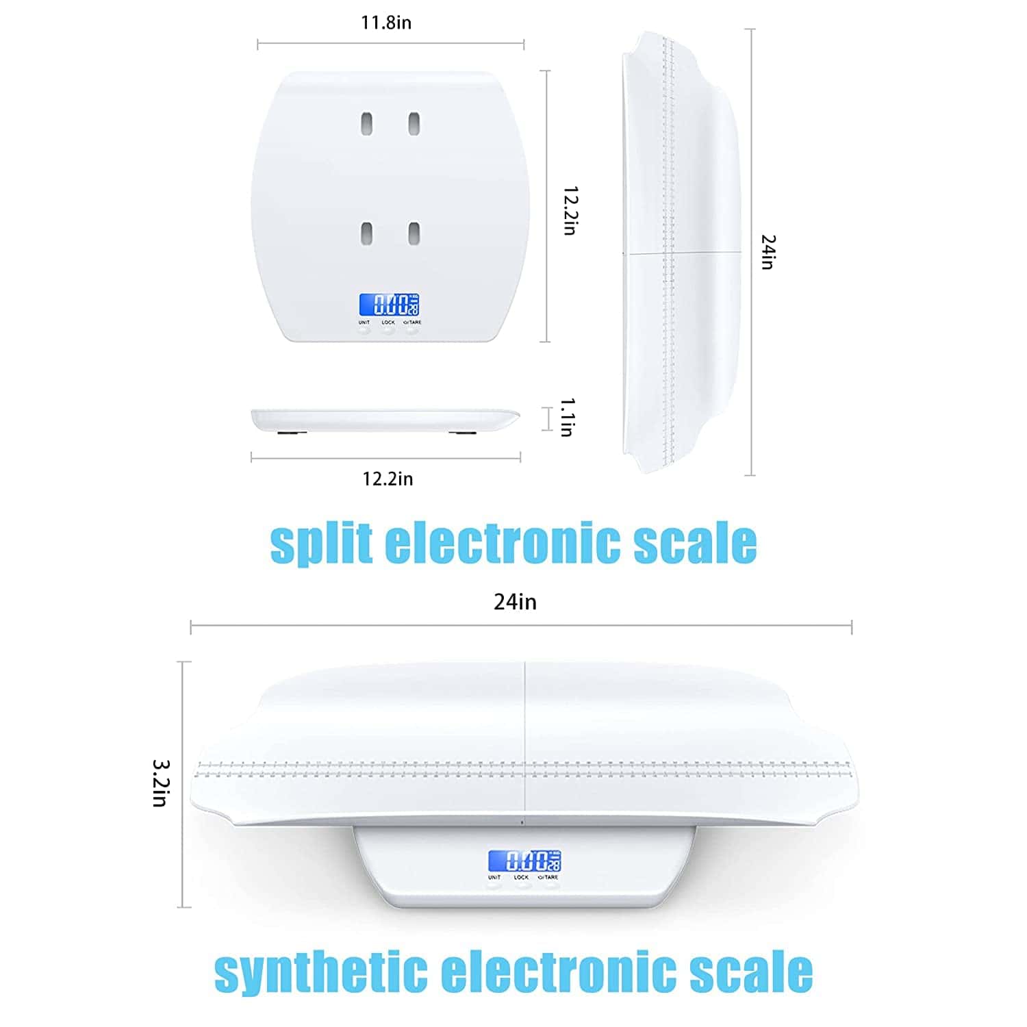 Báscula para bebés MEKBOK | Báscula Digital | Bebés, - Imagen 4