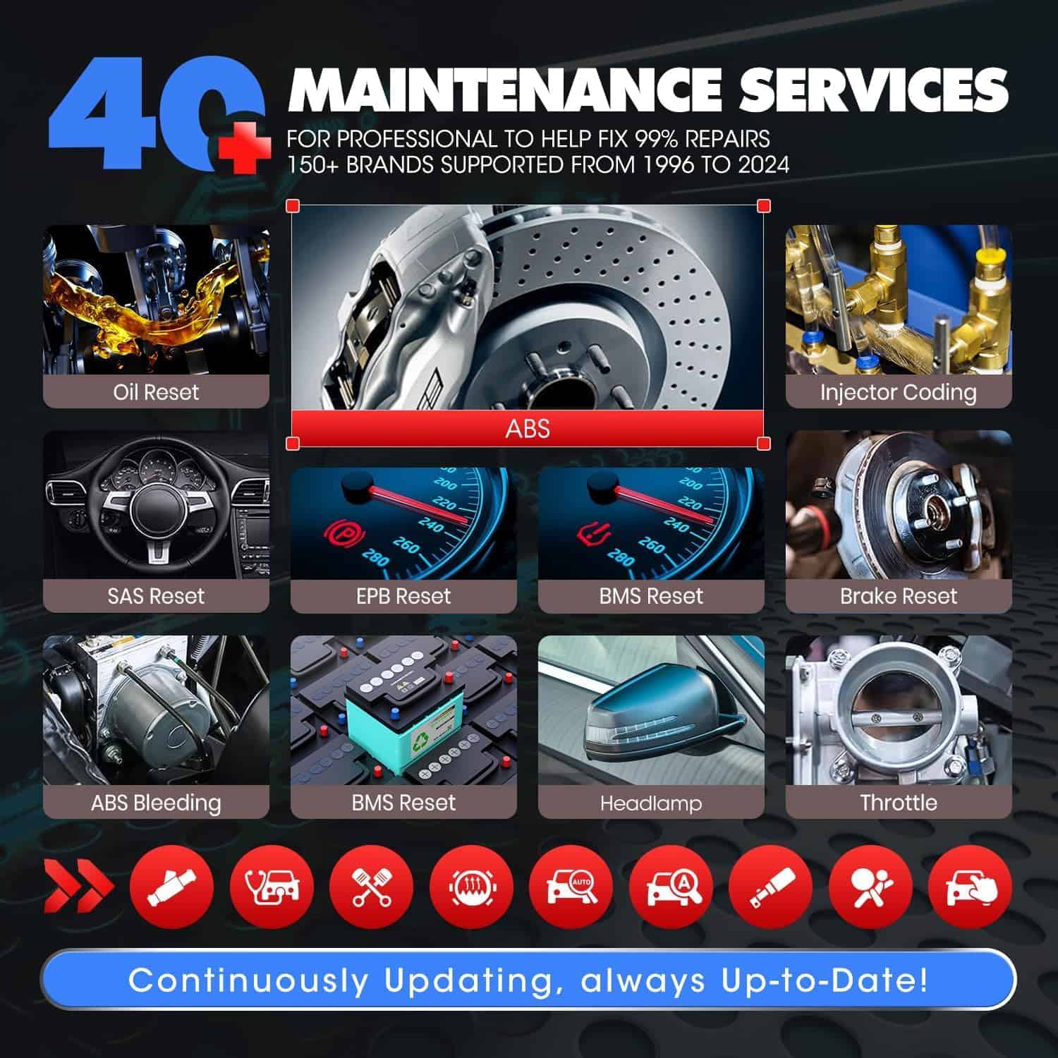 Escáner Autel MaxiPRO MP900TS 2025: Versión Lite 8IN - Imagen 7