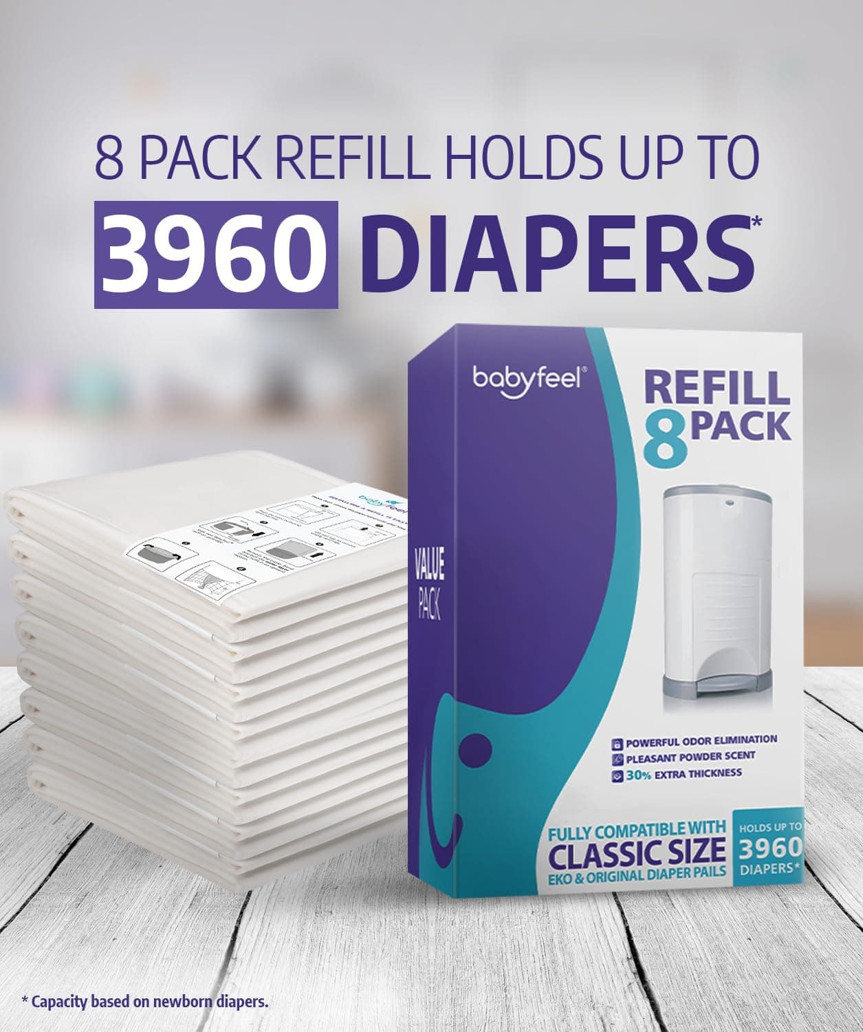 Recambios Babyfeel compatibles con cubos de pañales DEKOR - Imagen 5