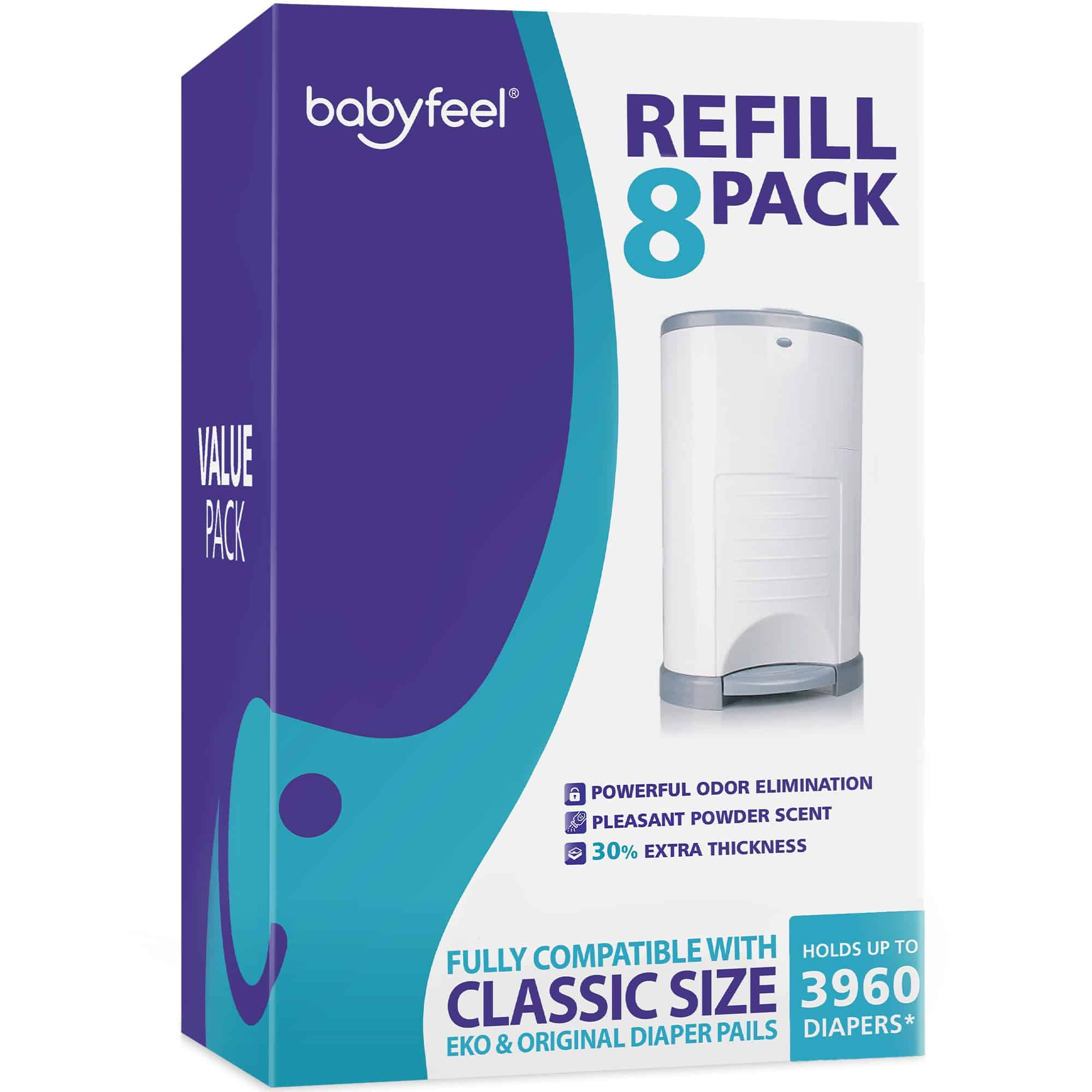 Recambios Babyfeel compatibles con cubos de pañales DEKOR