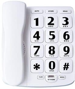 Teléfono de Teclas Grandes para Personas Mayores, JeKaVis