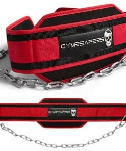 Cinturón para Dominadas Gymreapers con -Rojo