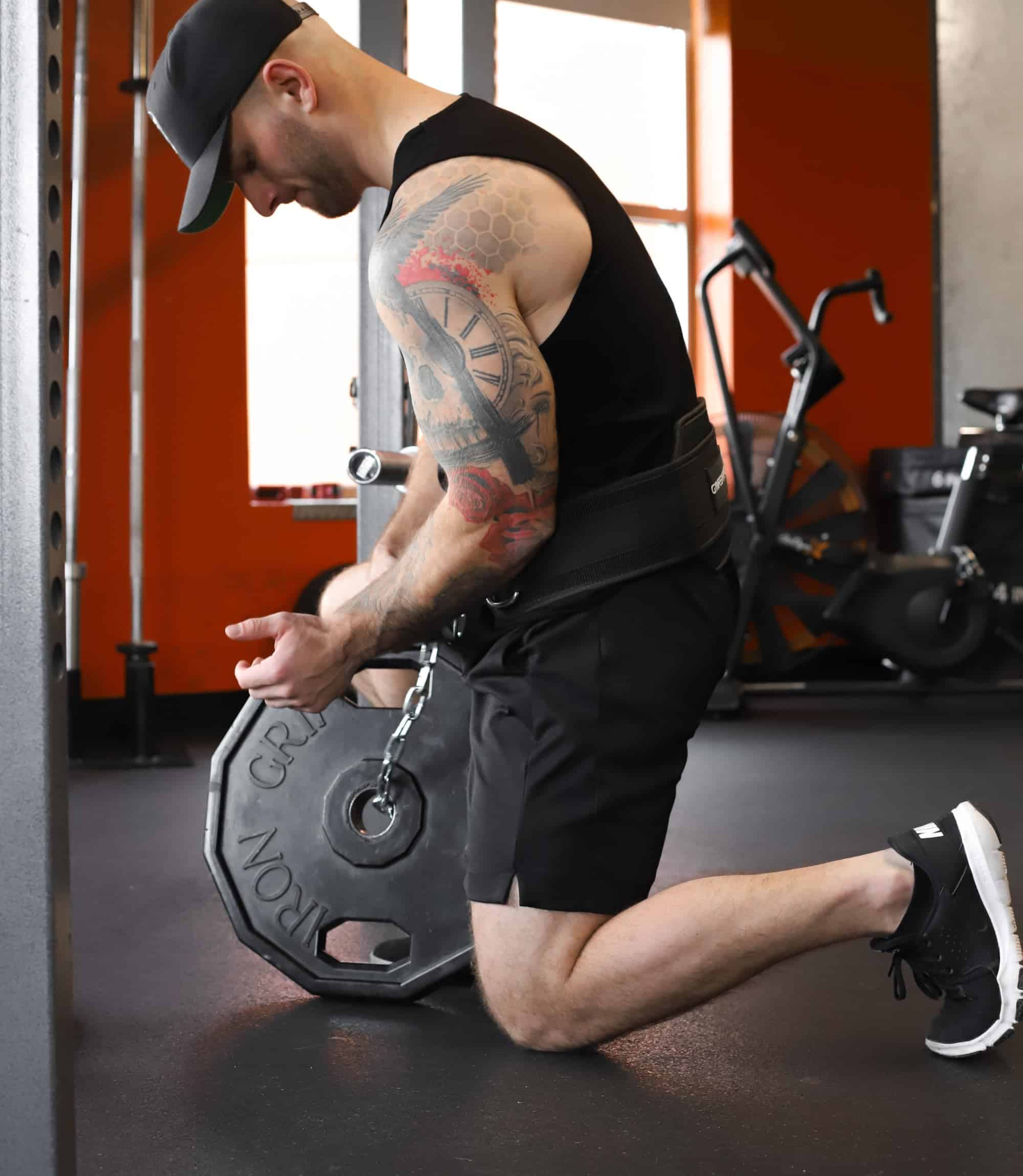 Cinturón de Lastre Gymreapers con Cadena para Levantamiento - Imagen 6