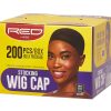 RED STOCKING WIG CAP, Caja a granel de 200 piezas, mantiene
