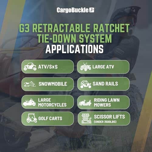 Sistema de Amarre de Trinquete Retráctil CargoBuckle G3 de - Imagen 4