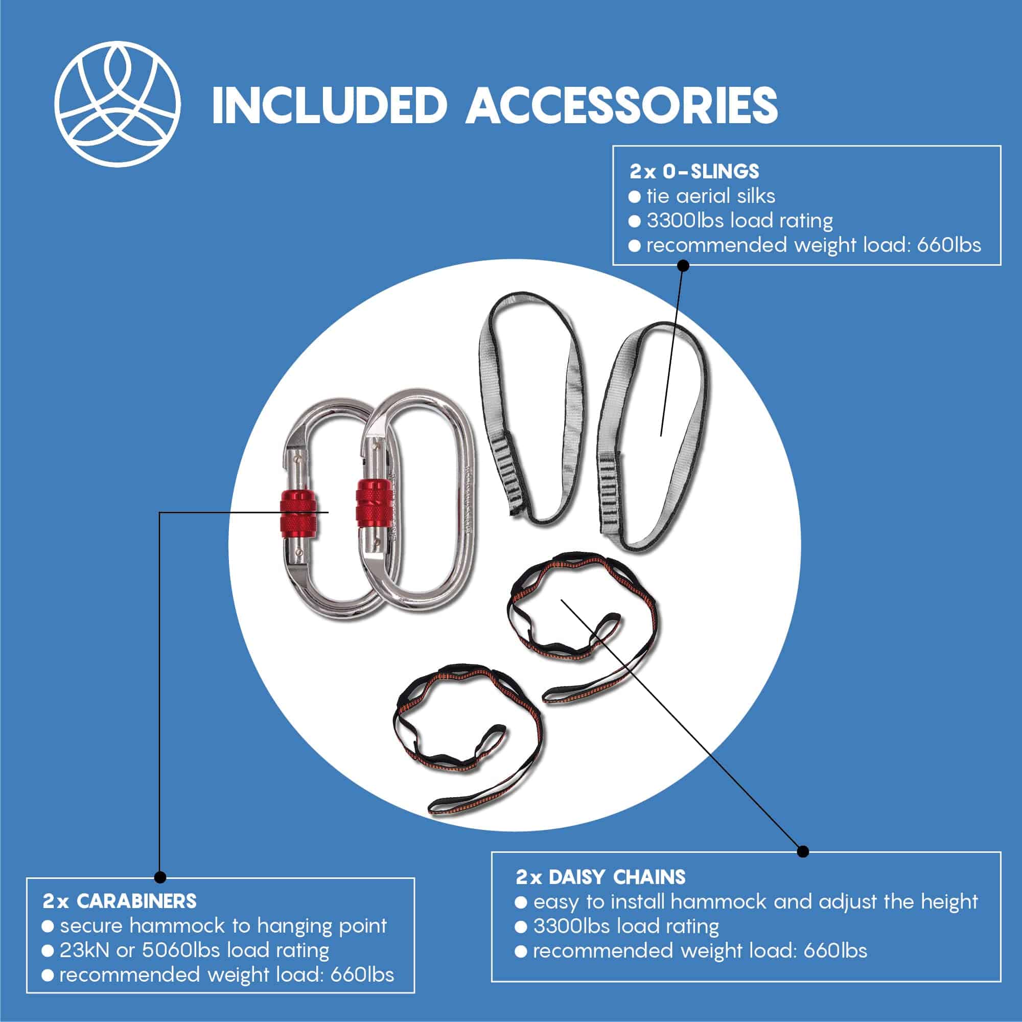 Aum Active Aerial Silk Yoga Hammock & -Oro - Imagen 4