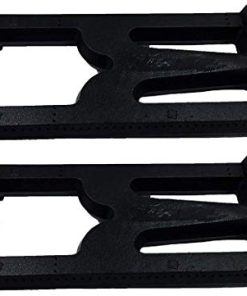 LS'BABQ 2 Pack Quemadores de Parrilla de Hierro Fundido de