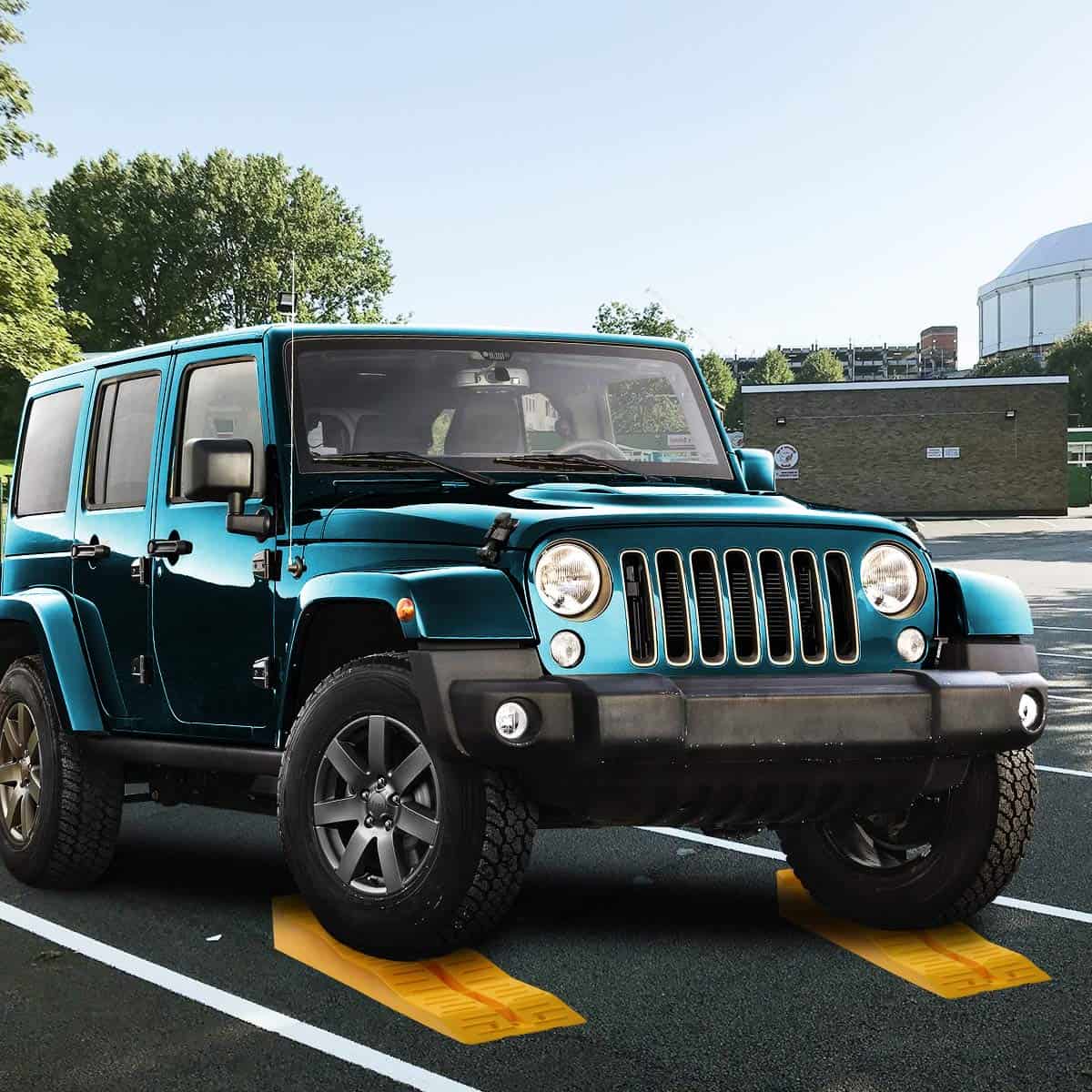 Rampas Niveladoras Automotrices ZONETECH - Juego de 4 Cuñas - Imagen 7