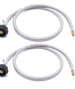 JEASOM GGC 4 FT Manguera de Propano Trenzado de Acero