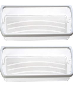 Ecumfy (Paquete de 2) Bandeja de estante de puerta de