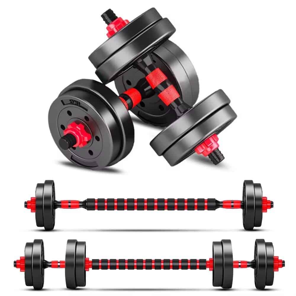 BCBIG Juegos de mancuernas ajustables, Pesas libres - 20lb
