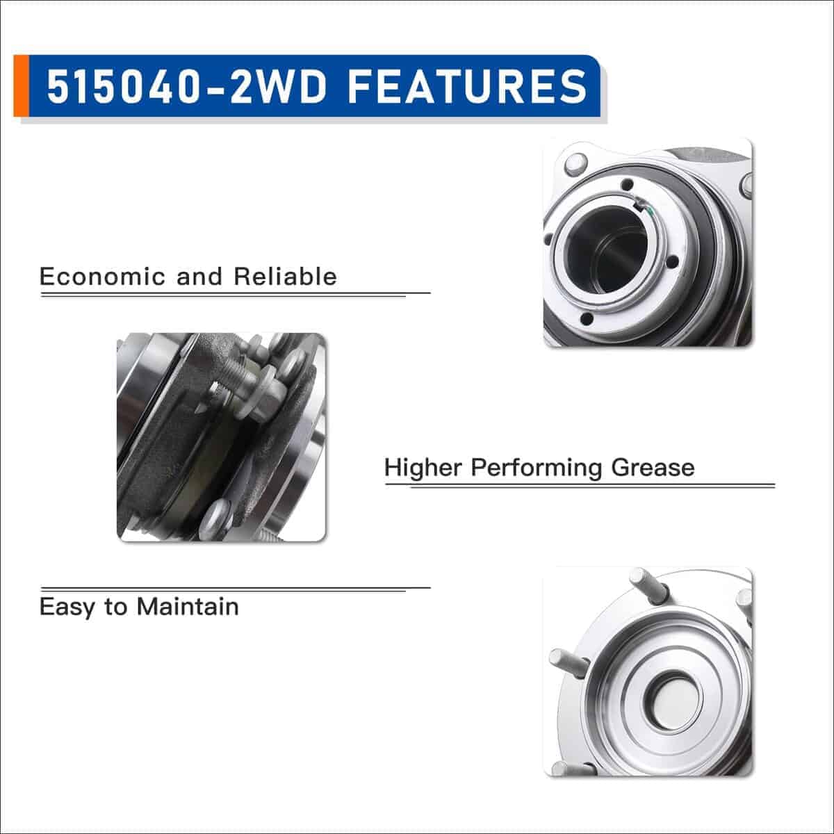 MACEL 515040 Ensamblaje de cubo y rodamiento de rueda - Imagen 6
