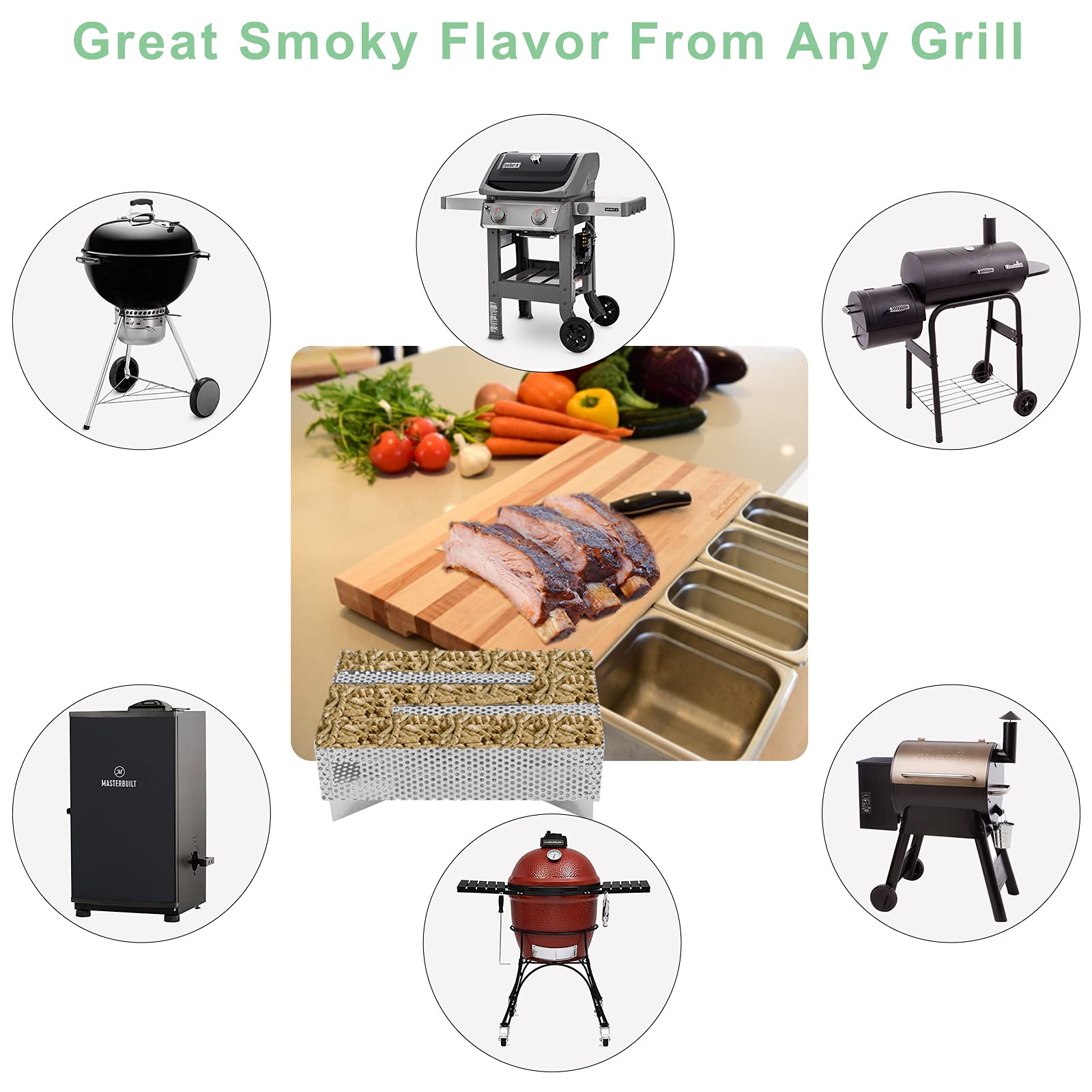 Caja de ahumador Finderomend 12 Horas Pellet Maze, Perfecta - Imagen 7