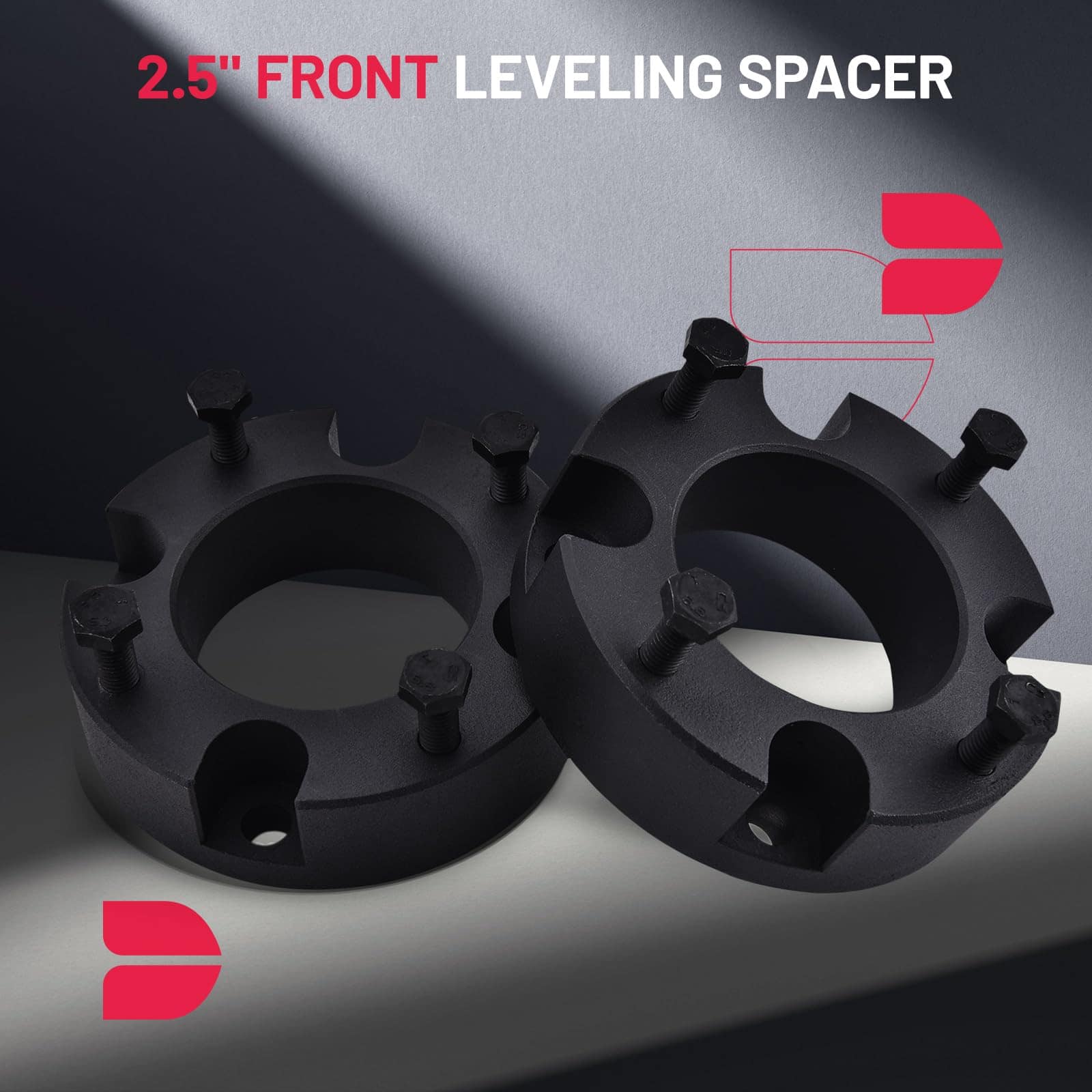 Kit de Nivelación de Suspensión Delantera de 2.5 pulgadas - Imagen 3