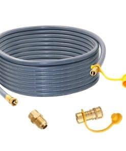 Kit de extensión de manguera de gas natural de 36 pies 1/2