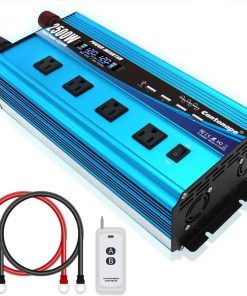 Inversor de onda sinusoidal pura Cantonape 2500W DC 12V a