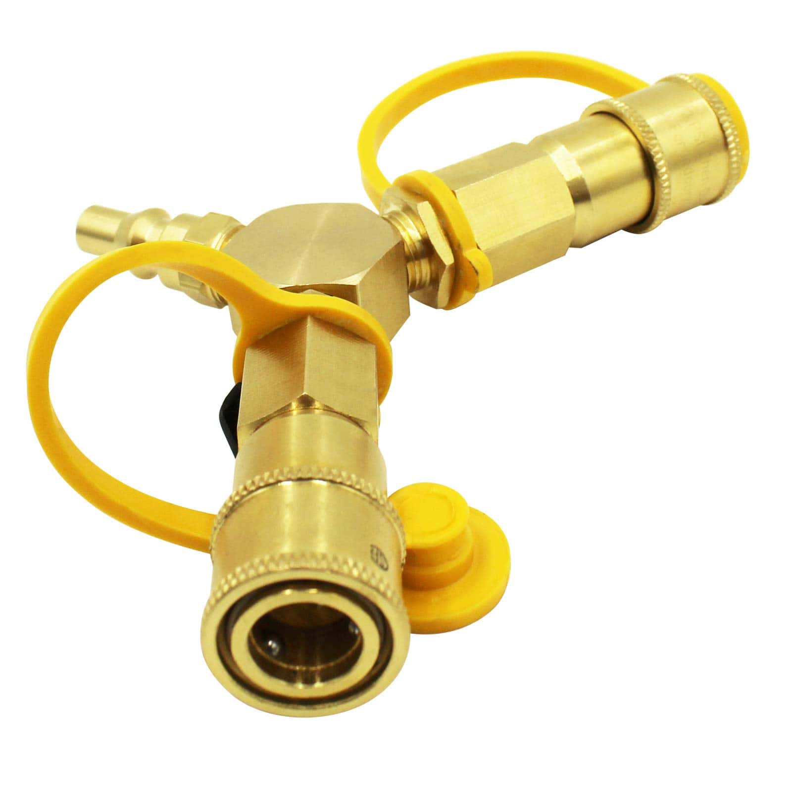 MCAMPAS 1/4" Adaptador Divisor de Conexión Rápida de - Imagen 4