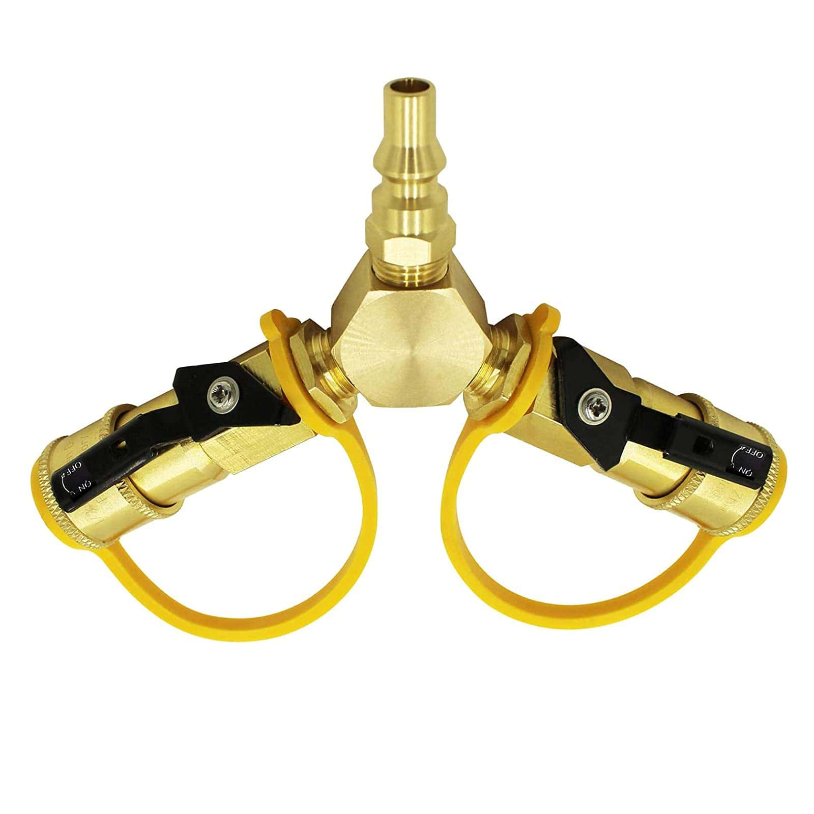 MCAMPAS 1/4" Adaptador Divisor de Conexión Rápida de - Imagen 9