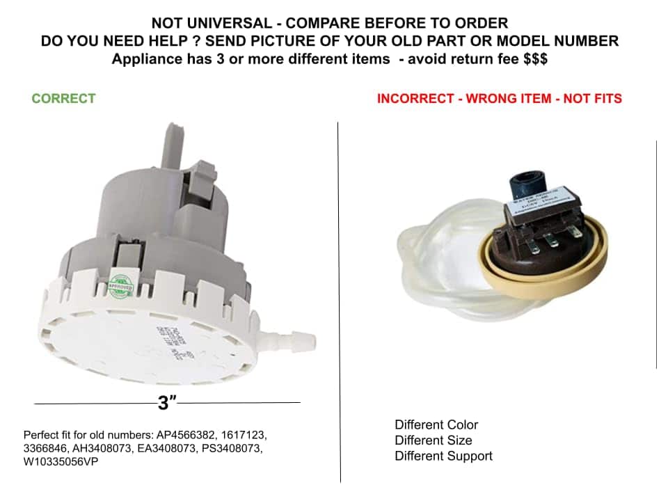 Interruptor de Presión para Lavadora Global Solutions USA - Imagen 5