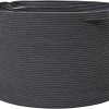 Cesta de Cuerda de Algodón Grande de Tamaño Máximo 24" x