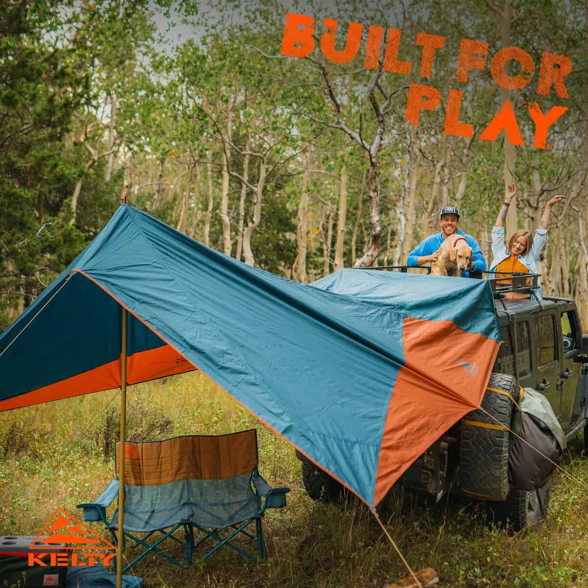 Toldo Kelty Waypoint, Reflejando Estanque/Jengibre, Sistema - Imagen 3