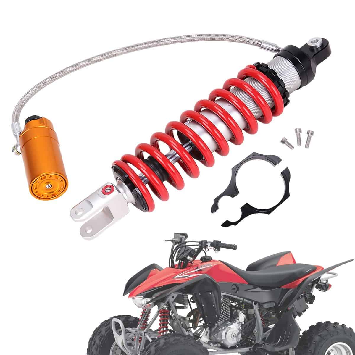 Amortiguador trasero de aire ajustable OUMURS 395mm