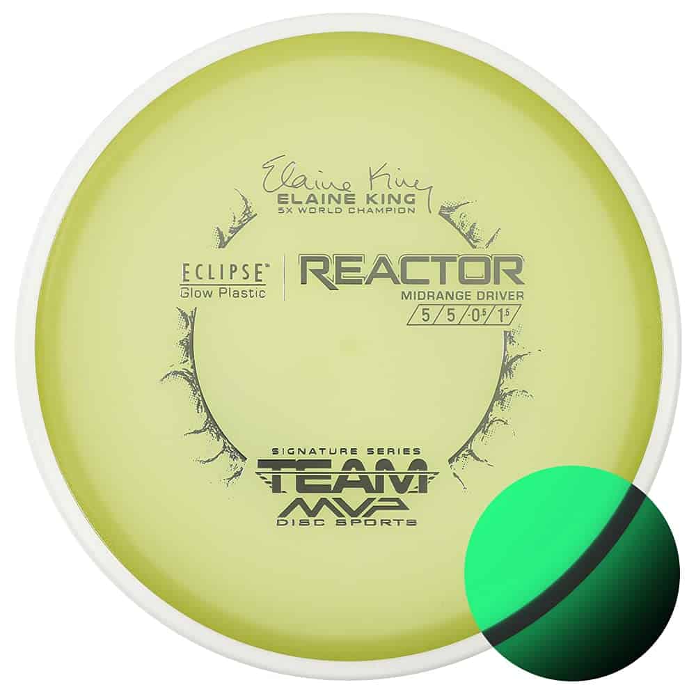 MVP Disc Sports Eclipse Glow 2.0 Reactor Disco de golf de