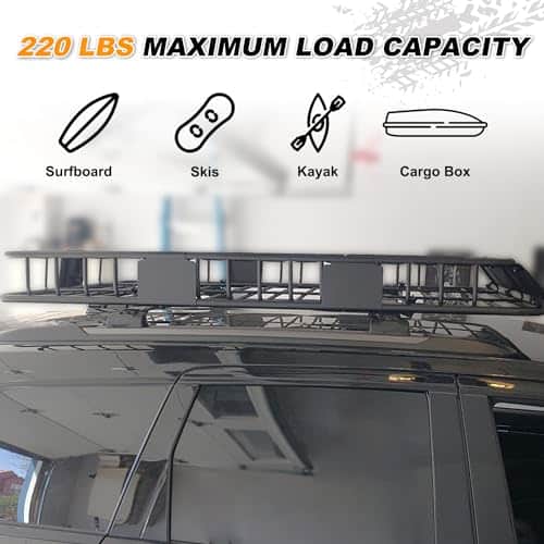 Barras transversales del portaequipajes Snailfly 220 LBS - Imagen 5